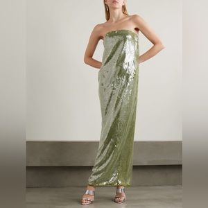 StAUD green dress